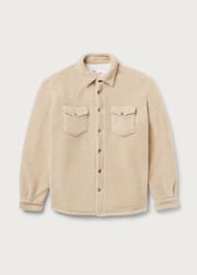 Western Sherpa Shirt | Cream