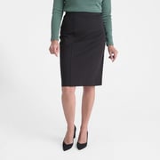 Knee Length Ponte Skirt