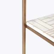 Piet Marble Nightstand