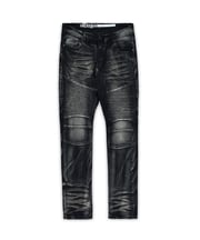 Plus Size Mac Dark Wash Moto Jeans