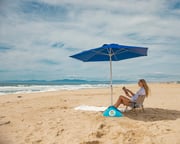 beachBUB® ClearWater Family Vacation Model All-In-One Beach Umbrella System