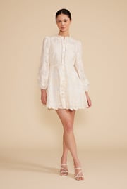 Valetta Mini Dress - Ivory