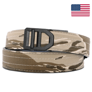 X SERIES BUCKLE | DESERT TIGER STRIPE TACTICAL NYLON GUN BELT 1.5"