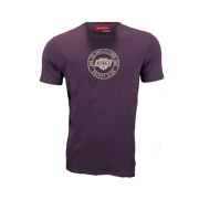 LA Kings Purple Circle Logo Hockey Short Sleeve Shirt