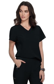 Planet koi Renew Women's 1-Pocket Eco-Friendly Tuck-In Scrub Top