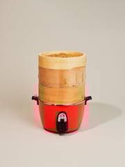 Handmade Bamboo and Cypress Steamer (fits 11-cup Tatung)
