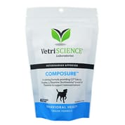 VetriScience Composure Calm & Confident Vet Formulated Calming Supplement for Dogs Chicken Flavor