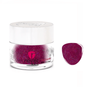 D898 Backtalk Pink Glitter Dip Powder