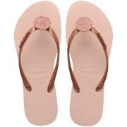 Women's Slim Crystal Glow Flip Flop