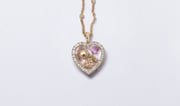 Amour Diamond Heart Gold Locket 18k