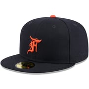 Men's Detroit Tigers New Era x Fear of God Navy  59FIFTY Fitted Hat