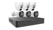 REVO ULTRA 4K Hybrid 8-Channel Surveillance System with 6 Cameras, 2TB Storage, and Remote Access - Revo America