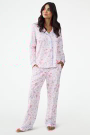 Monkey Said Yes Long Sleeve Polo Pajamas