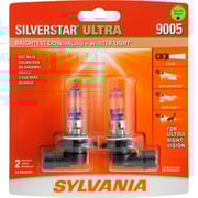 2-PK SYLVANIA 9005 HB3 SilverStar Ultra High Performance Halogen Headlight Bulb