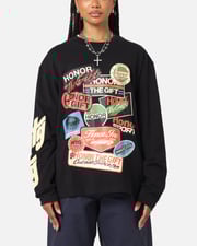Honor The Gift Fuel Long Sleeve T-Shirt Black
