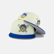 Pittsburgh Pirates Chrome Royal New Era 59FIFTY Fitted Hat
