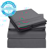 Iconic 4-Piece Microfiber Sheet Set (Dark Colors)