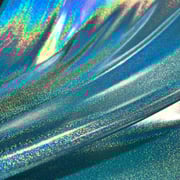 Seafoam Holographic Spandex Fabric