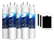 GlacialPure 5Pk compatible with ULTAWF,PS2364646, PureSource, 46-9999 with Air filter