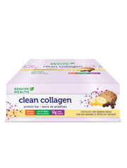 Genuine Health Clean Collagen Protein Bar - Chocolate Chip Banana Bread