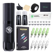 Tattoo Kit | Dragonhawk X3 Wireless Tattoo Machine Starter Bundle