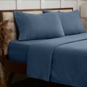Flannel Cotton Sheet Set, Lightweight 160GSM