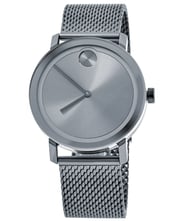 Movado Bold Evolution Quartz Grey Dial Steel Men's Watch 3600902