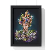 VEGETA COLOR FRAMED POSTER