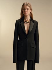 Tailored Basque Blazer