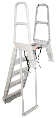 Smart Choice Comfort Incline Safety Pool Ladder for Above Ground Pools