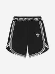 Versace Boys Medusa Logo Shorts in Black