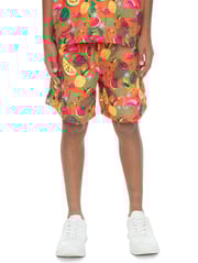 Kids Fruity Flamingo Matchy Short Orange