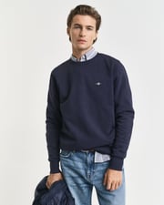 Shield Crew Neck Sweatshirt