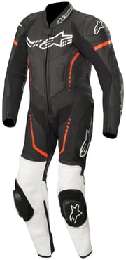 Alpinestars Youth GP Plus Cup Race Suit Black/White/Fluo Red / 150 [Blemished - Very Good]