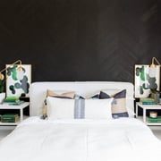 Charcoal Peel & Stick Wood Planks
