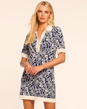 Erin Knit Polo Mini Dress