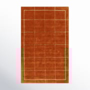Mallory Rust, Light Brown Hand Tufted Area Rug