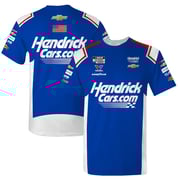 Men's Kyle Larson  Hendrick Motorsports Team Collection Blue Hendrickcars.com Uniform T-Shirt