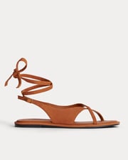 The Leather Crisscross Sandal
