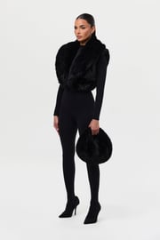 Faux Fur Plush Vest