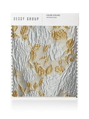 Gold Leaf Brocade Swatch