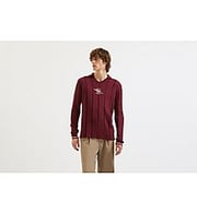Arsenal Classics Claude Knitted Long Sleeved Polo Shirt