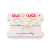 Silver Bow Bracelet