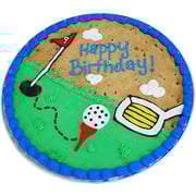 Tee Time Happy Birthday Cookie Cake