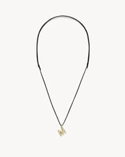 Monogram Necklace in Gold