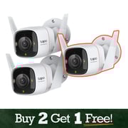 ColorPro 2K Outdoor Cameras Buy 2 Get 1 FREE Tapo C325WB 3-Pack
