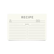 Recipe Cards (4x6") - Minimal (Pack of 50)