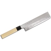Tsukiji Masamoto White Steel Usuba 210mm (8.2") Nami Kasumi