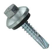 #12 x 1" ZXL Steelbinder Self-Drilling Metal Roofing Screw - Electro-Galvanized, Pkg 250