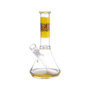 K.Haring Glass Water Pipe